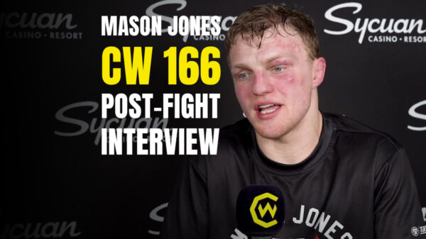 Unstoppable Mason Jones Conquers Chaos: 2ND Round TKO Againtst Bryce! #CW166