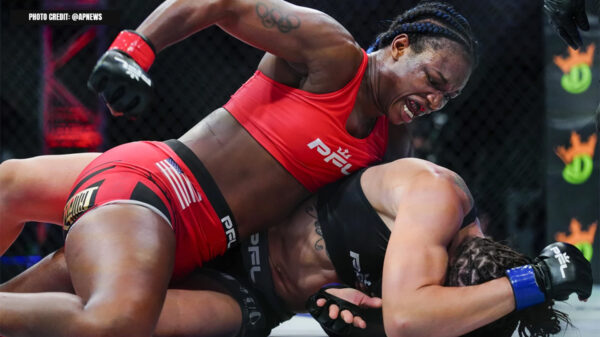 Shields aims to boost her MMA record to 2-1, facing Kelsey DeSantis at the PFL vs Bellator: CHAMPIONS event in Saudi Arabia on Saturday.