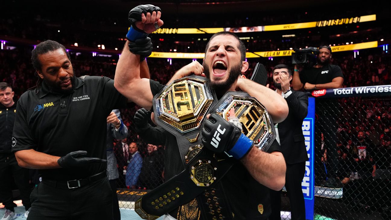islam makhachev ufc title defence