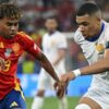 facing yamal and mbappé