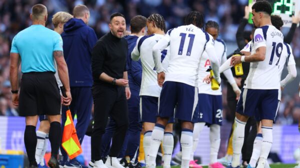 tottenham premier league fixtures